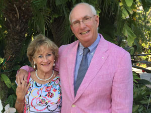 A.C. Starkey ’69 and his wife